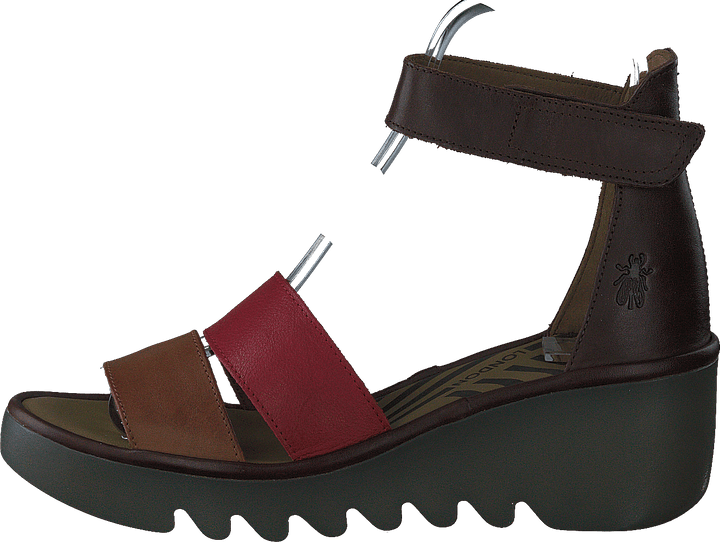 Bono290fly Tan/cerise Rouge/marron