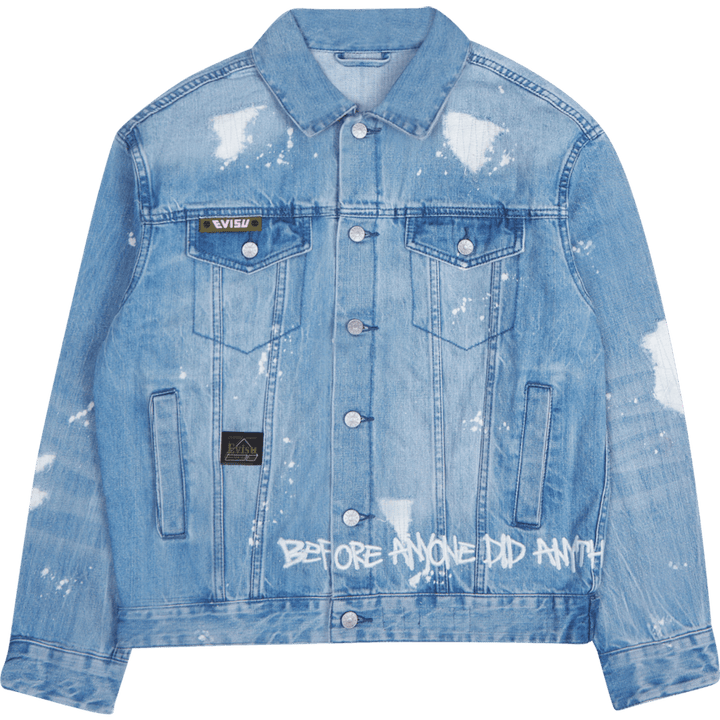 Evisu X Sfera Ebbasta Graffiti Mid Shade Indigo