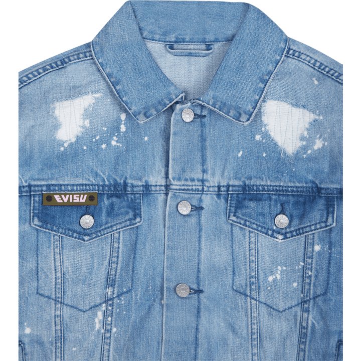 Evisu X Sfera Ebbasta Graffiti Mid Shade Indigo