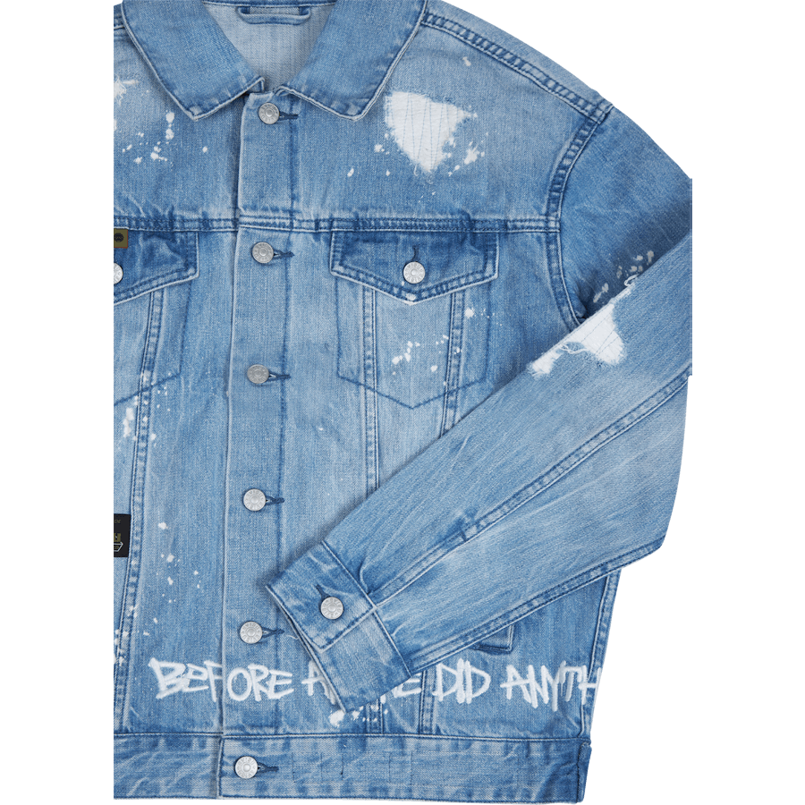 Evisu X Sfera Ebbasta Graffiti Mid Shade Indigo