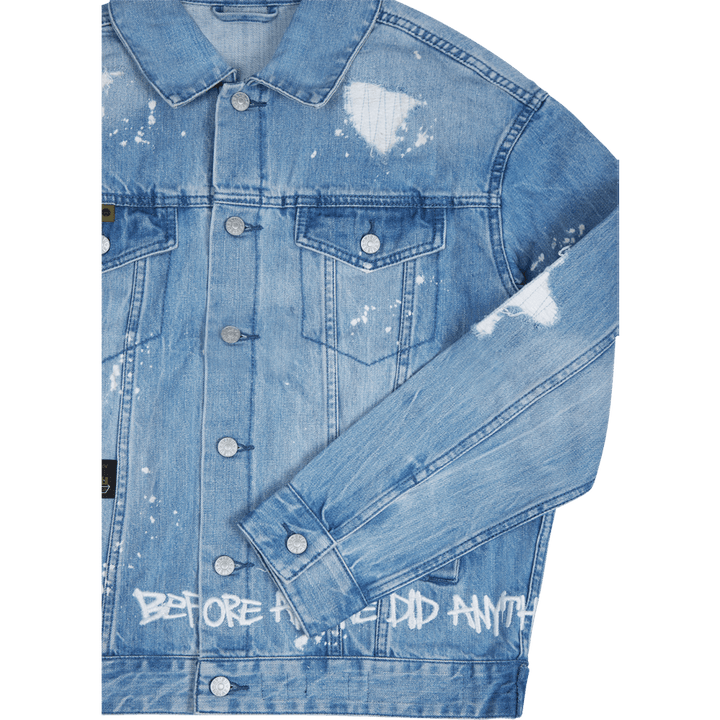 Evisu X Sfera Ebbasta Graffiti Mid Shade Indigo