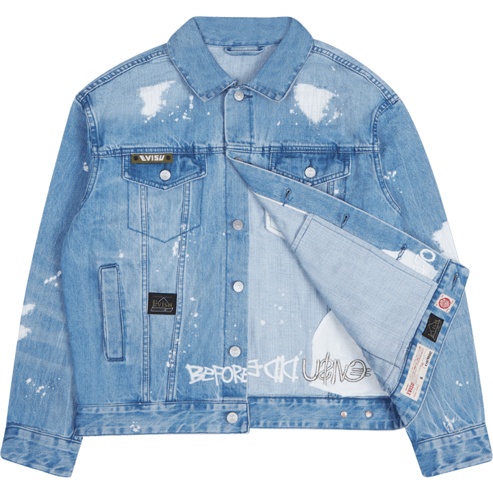 Evisu X Sfera Ebbasta Graffiti Mid Shade Indigo