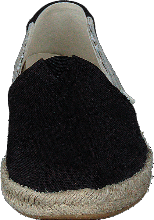 University Stripe Organic Cott Black