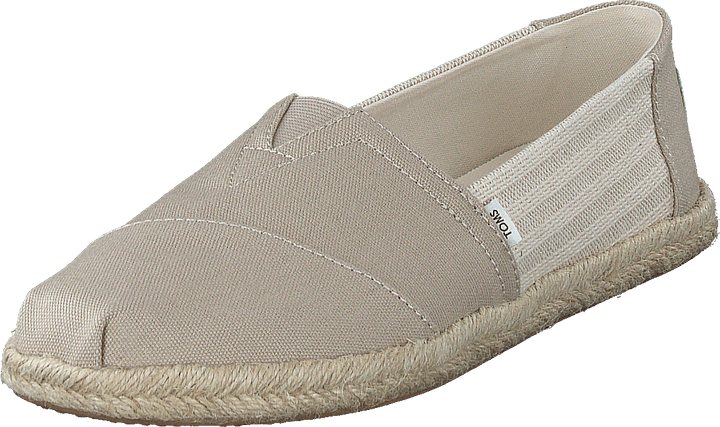 University Stripe Organic Cott Tan