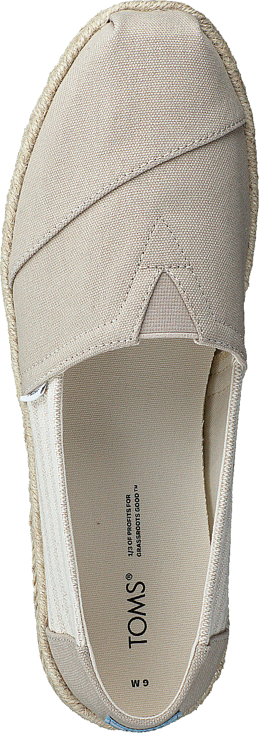 University Stripe Organic Cott Tan
