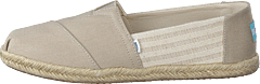 University Stripe Organic Cott Tan