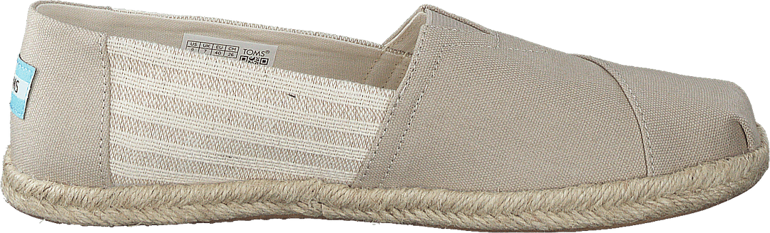 University Stripe Organic Cott Tan