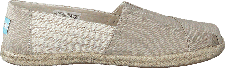 University Stripe Organic Cott Tan