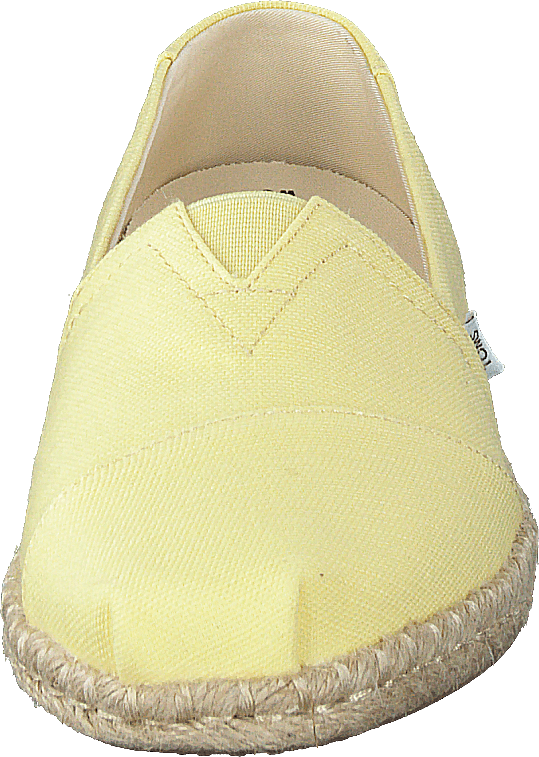 Tkaná podrážka z lana Slubby Banana Yellow