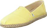 Tkaná podrážka z lana Slubby Banana Yellow