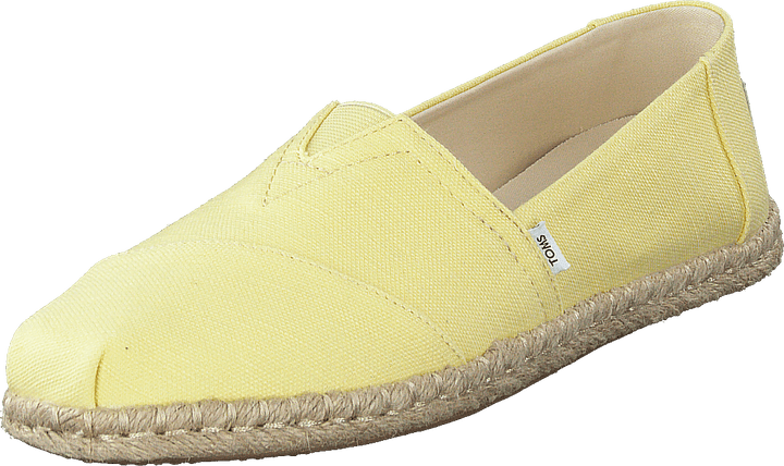 Tkaná podrážka z lana Slubby Banana Yellow