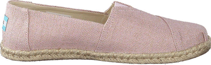 Corda metallica intrecciata rosa gesso