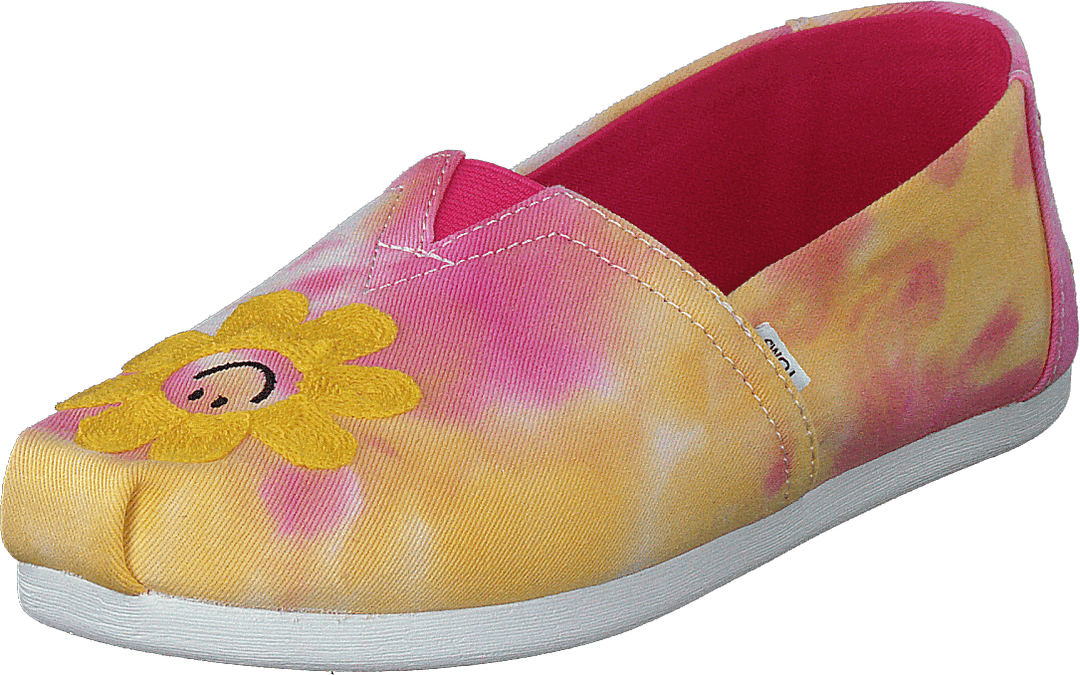 Tie Dye clássico rosa fúcsia