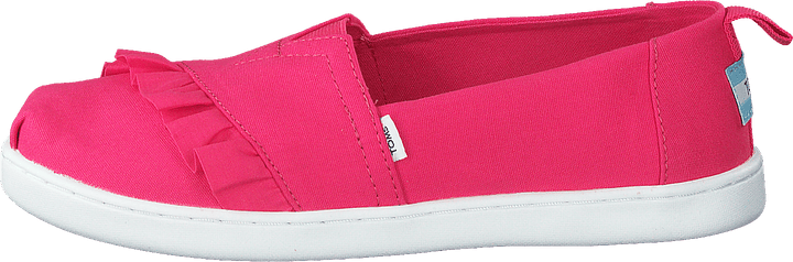 Classic Canvas Ruffle Youth Raspberry