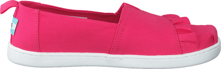 Classic Canvas Ruffle Youth Raspberry