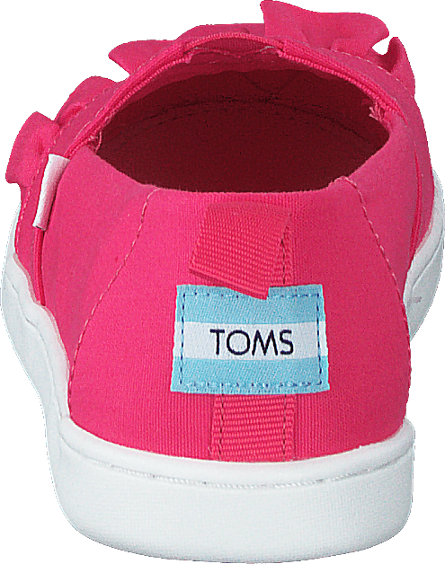 Classic Canvas Ruffle Youth Raspberry