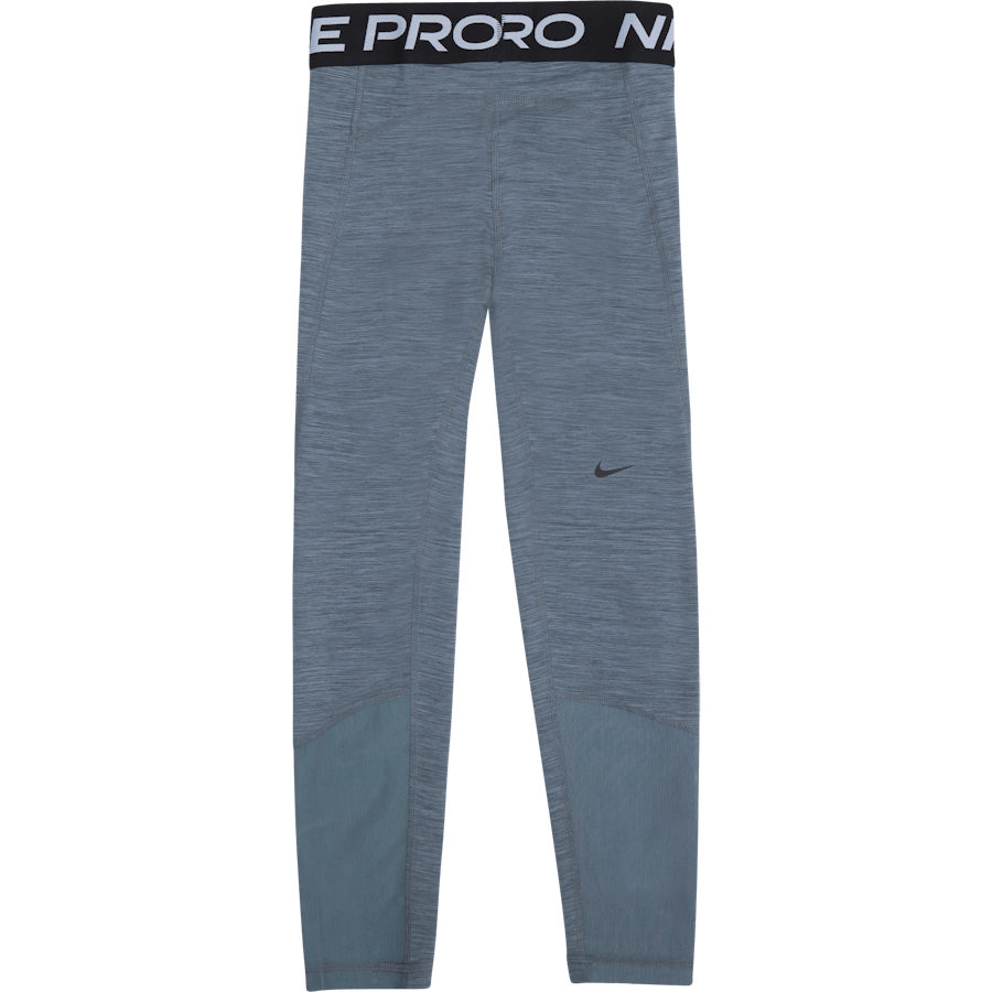 Legging court taille mi-haute Nike Pro 365 pour femme, gris fumée/noir/gris