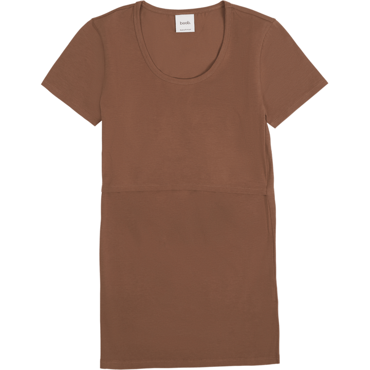 Classic S/s Top Hazelnut