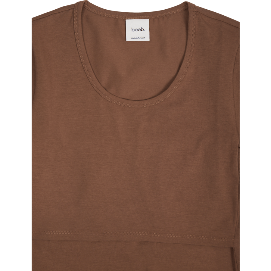 Classic S/s Top Hazelnut