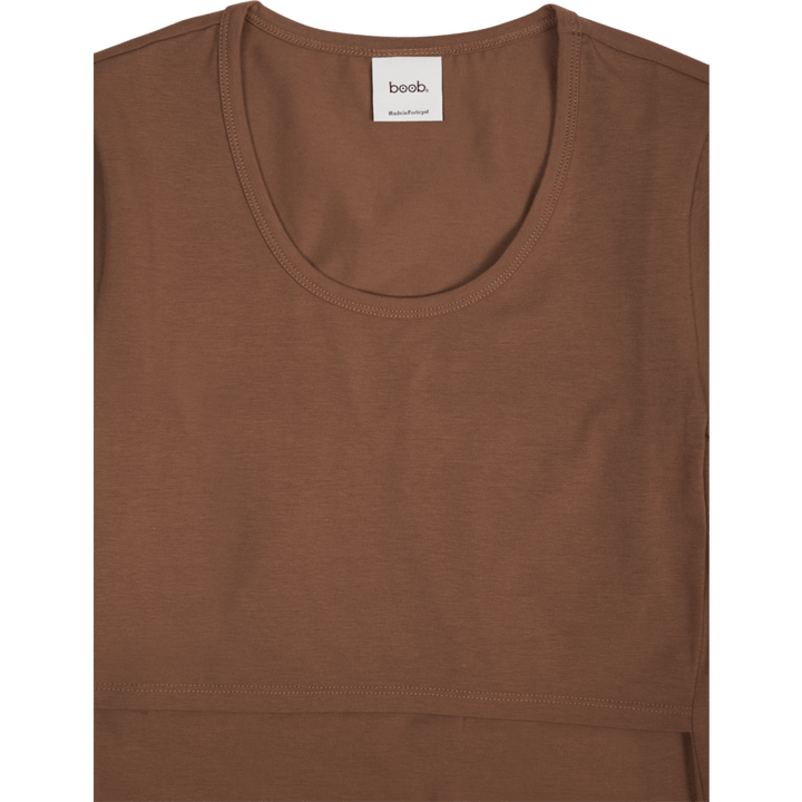 Classic S/s Top Hazelnut