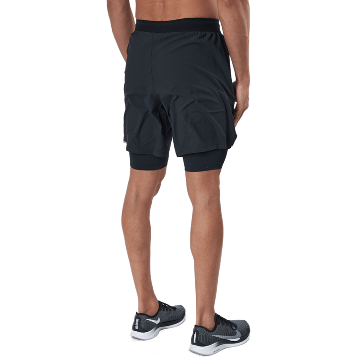 Aero 2-in-1 7 Inch Shorts Svart/silver Reflekterande
