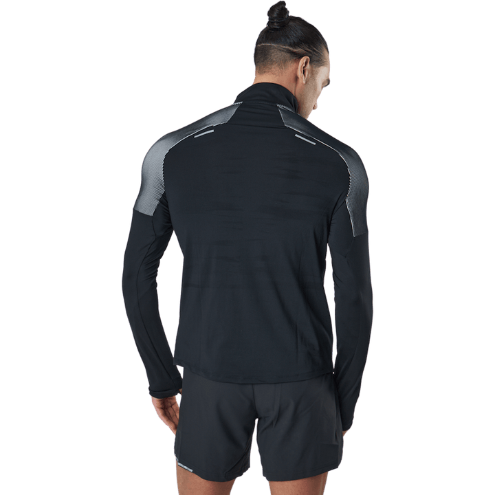 Light Speed 1/2 Zip Black/silver Reflective