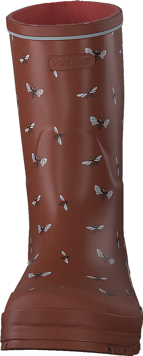 Jolly Print Cognac/white