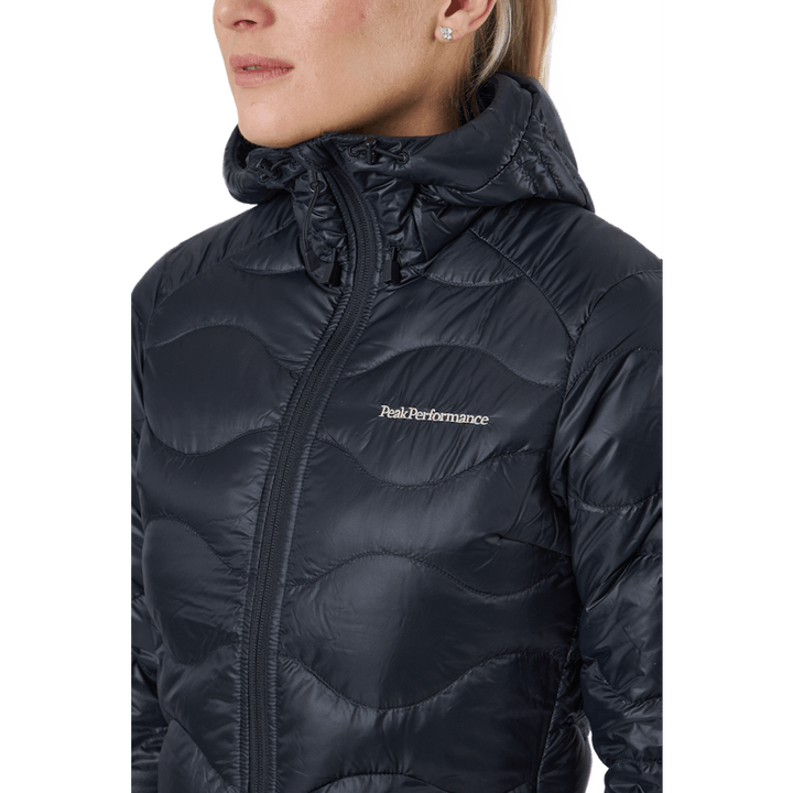 W Helium Down Hood Jacket Black