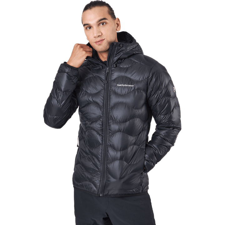 M Helium Down Hood Jacket Black