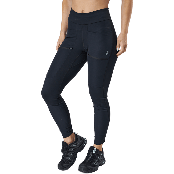 W Track Tights Black