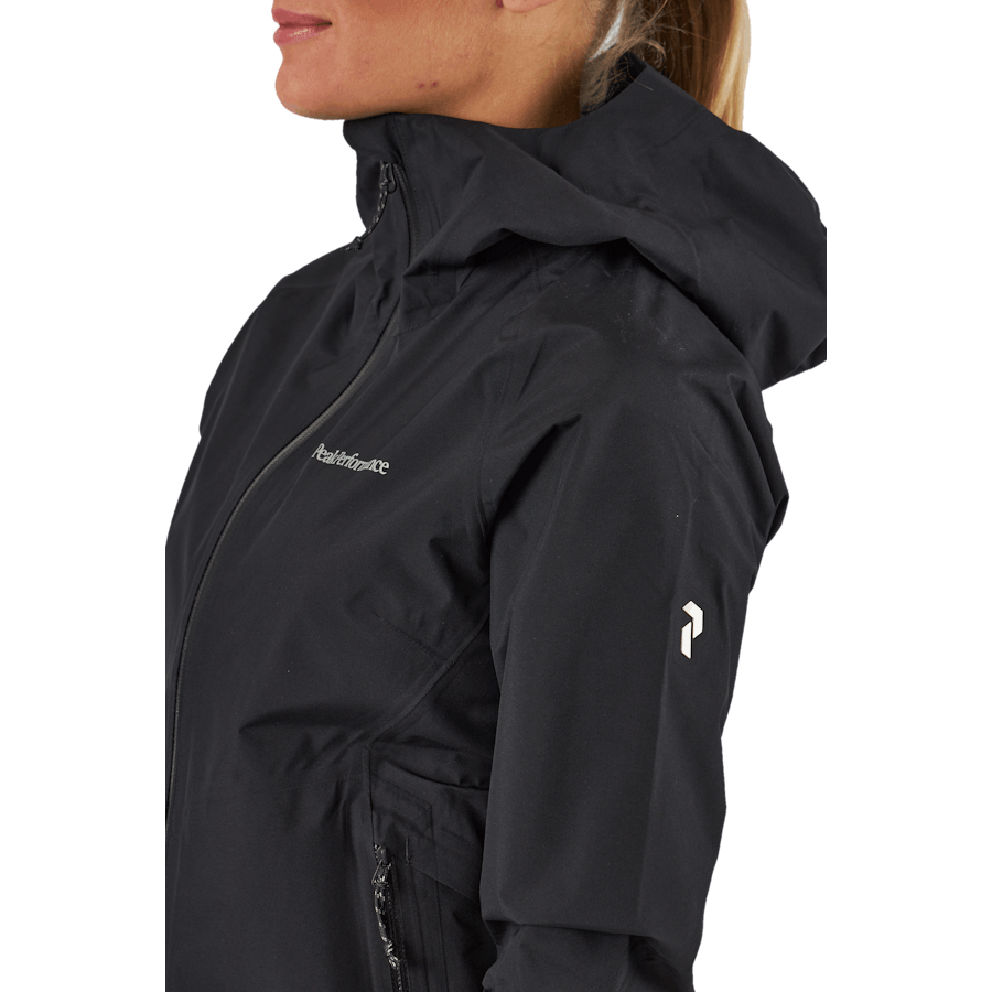 W Gore-tex Pac Jacket Black