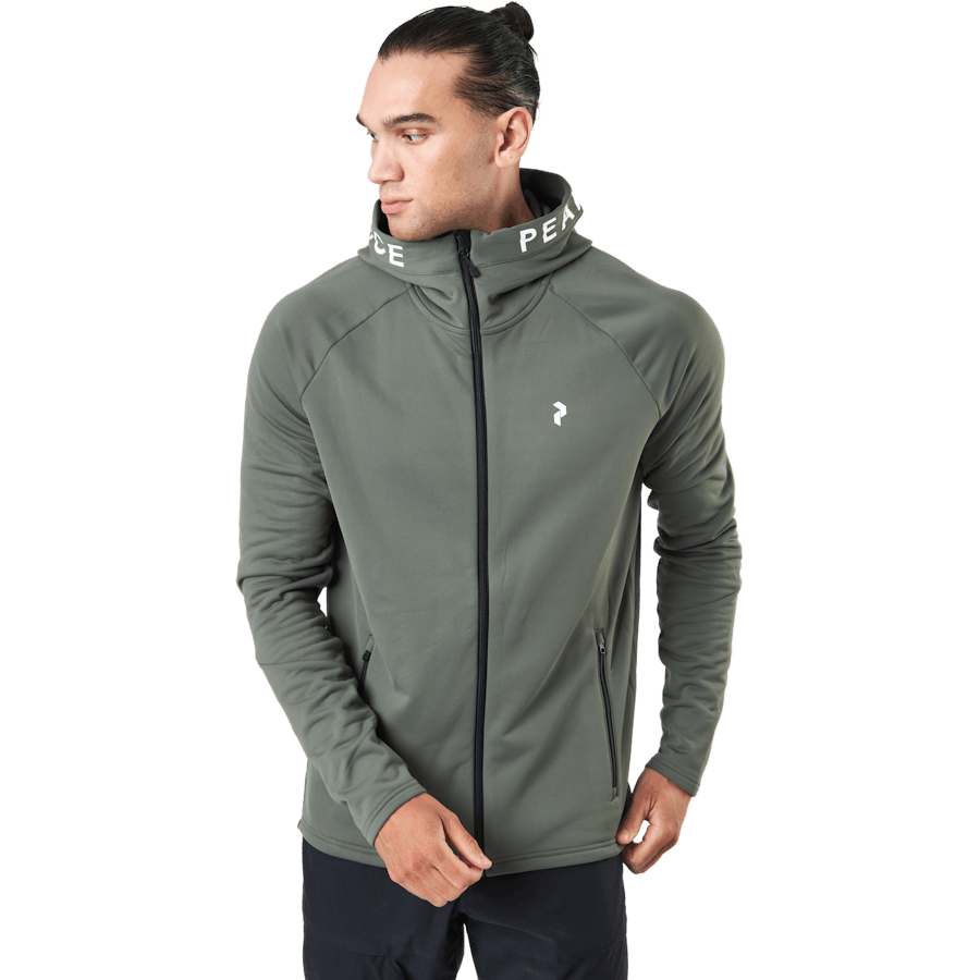 M Rider Zip Hood Pine Needle