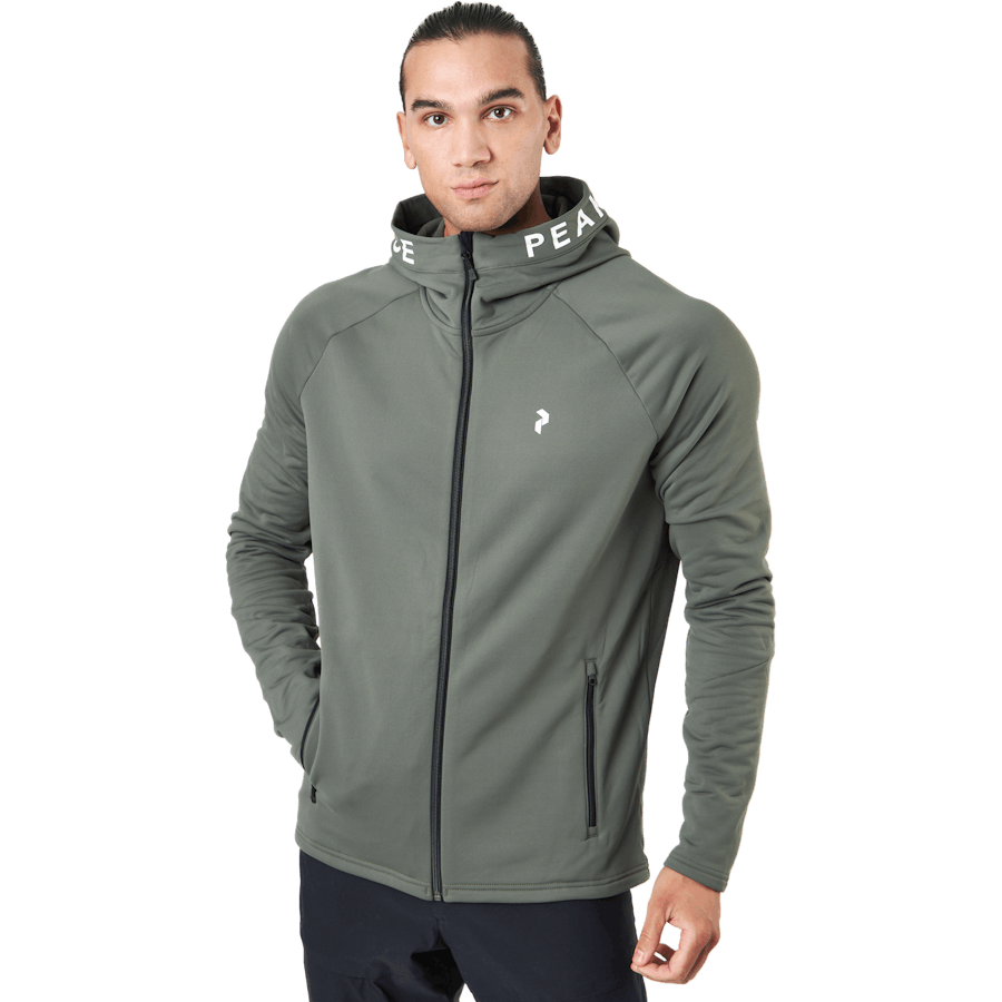 M Rider Zip Hood Pine Needle