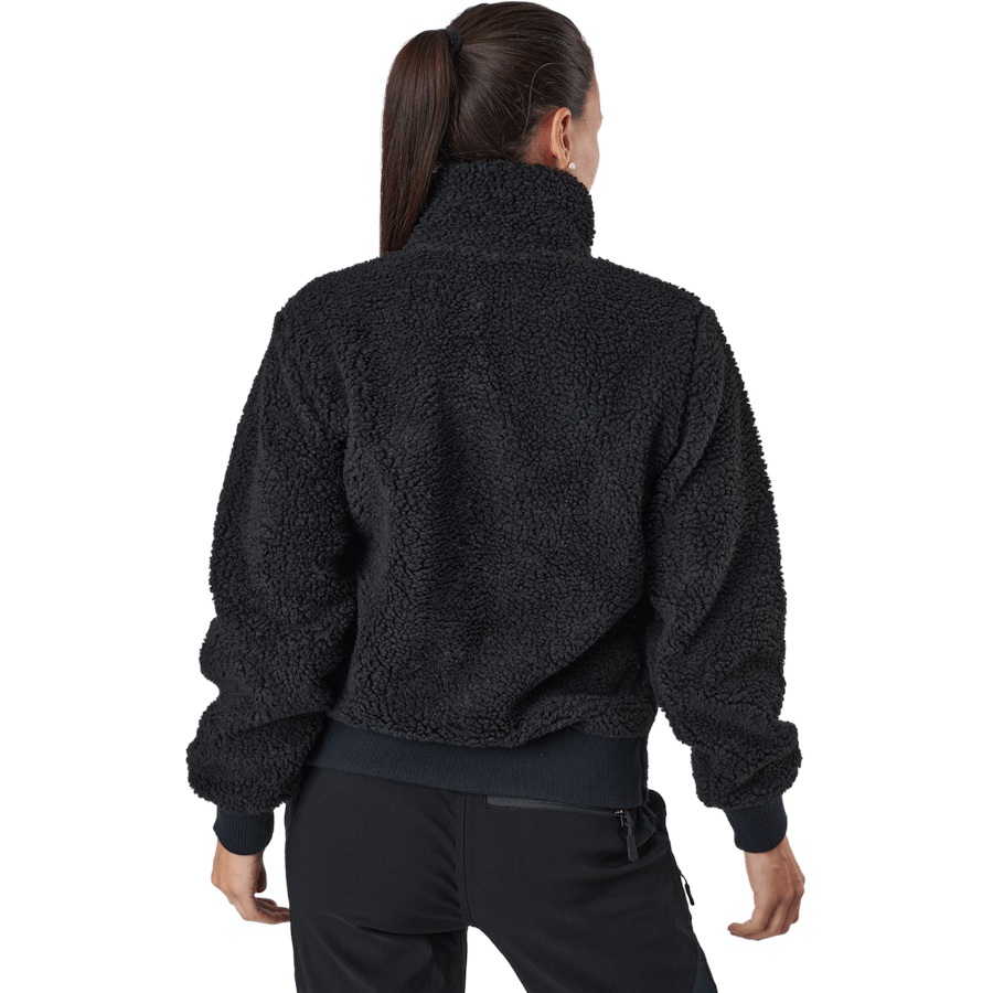 W Original Pile Zip Black