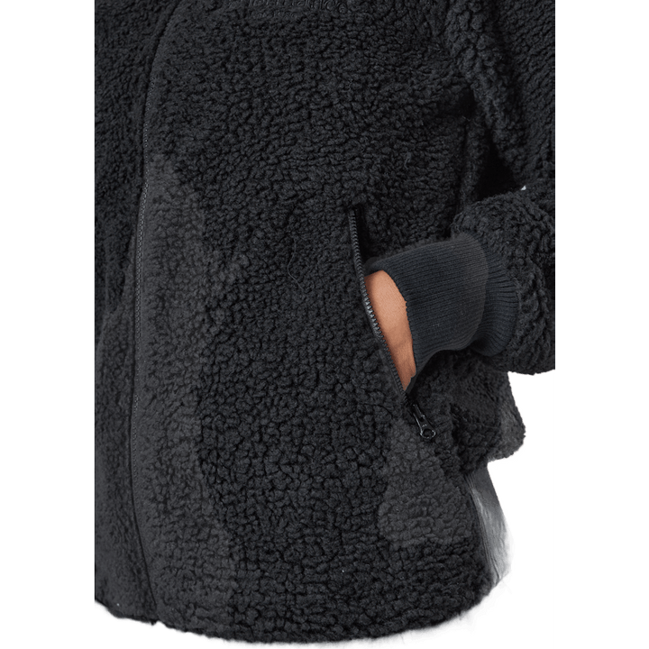 W Original Pile Zip Black