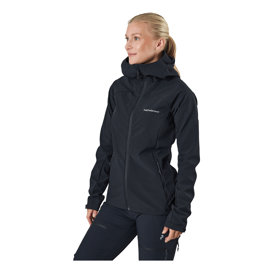Explore Hood Jacket Women Black