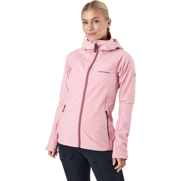 W Explore Hood Jacket Warm Blush