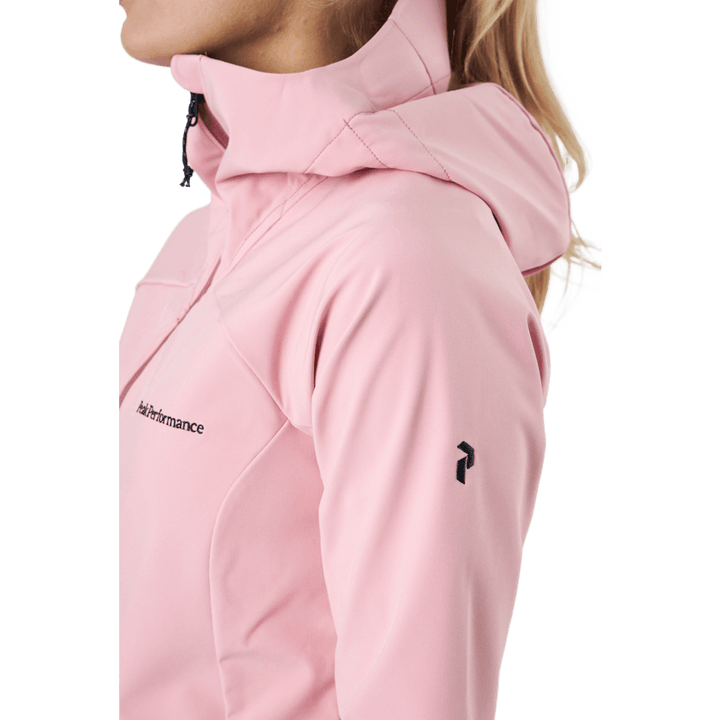 W Explore Hood Jacket Warm Blush
