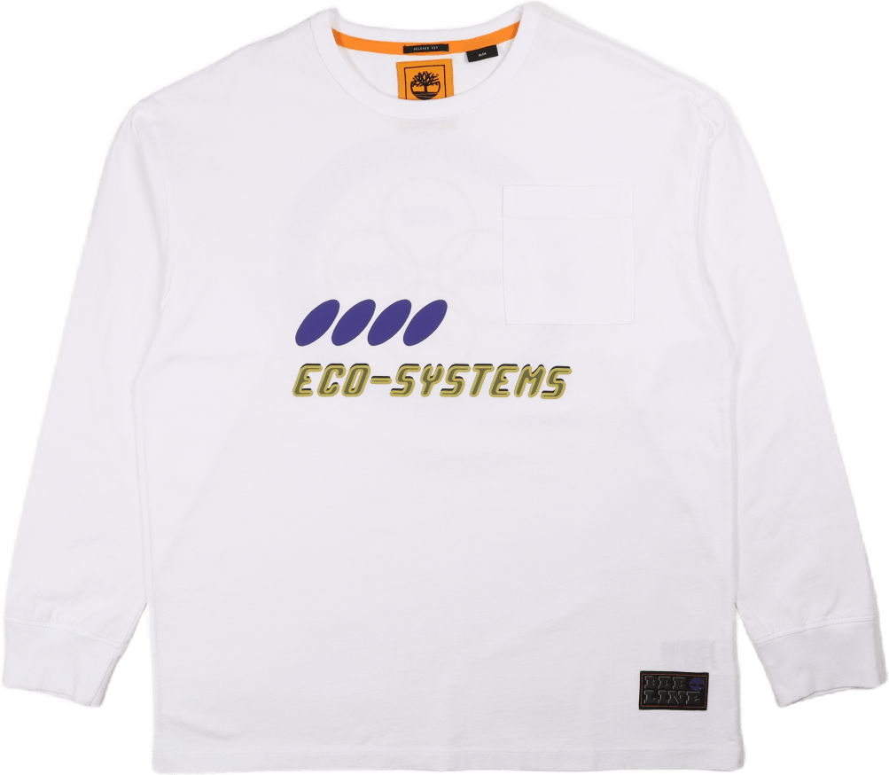 Beel Ls Tee Weiß
