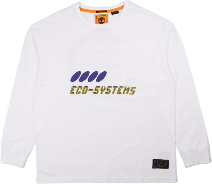 Beel Ls Tee Weiß