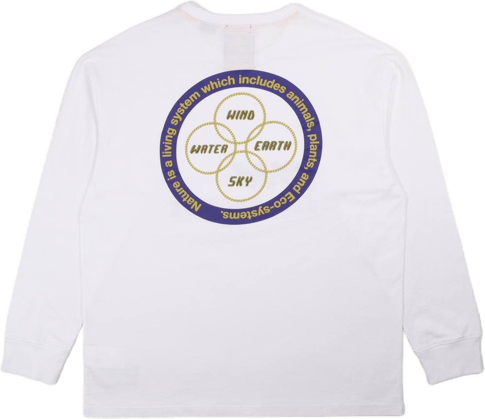 Beel Ls Tee Weiß