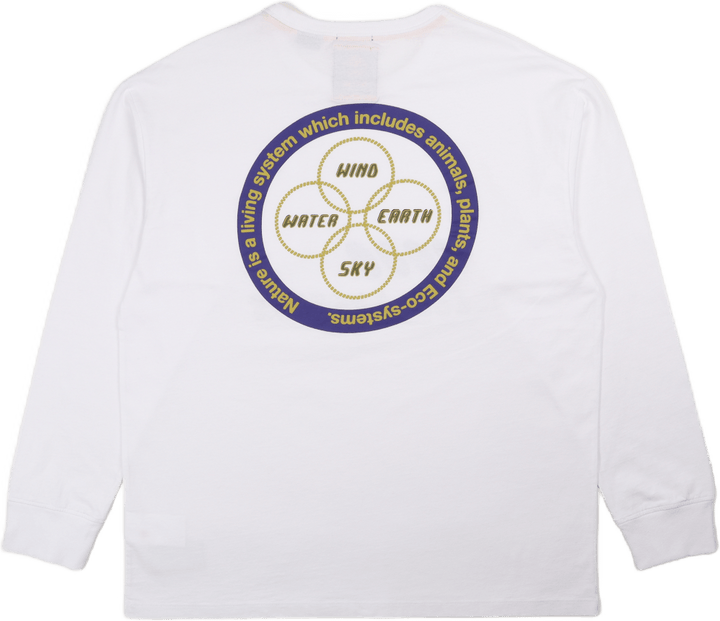 Beel Ls Tee Weiß