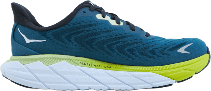 M Arahi 6 Blue Graphite / Blue Coral