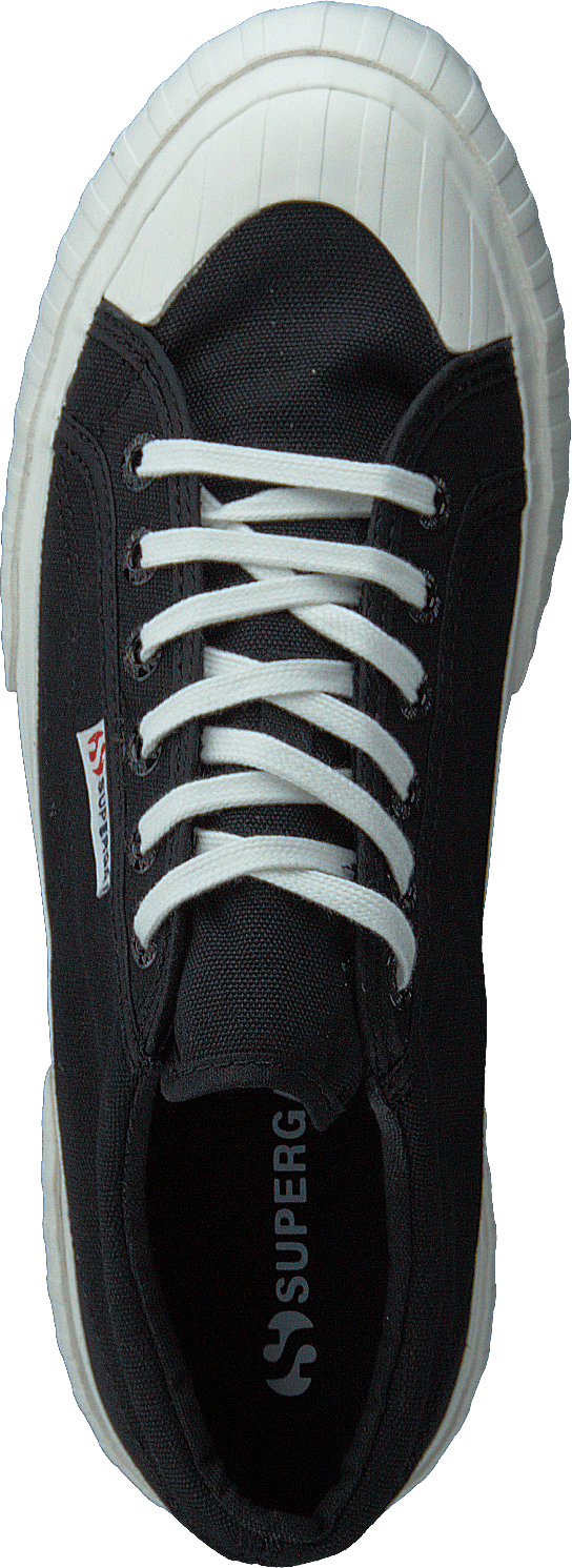 2631 Stripe Platform Blk-wht Avorio