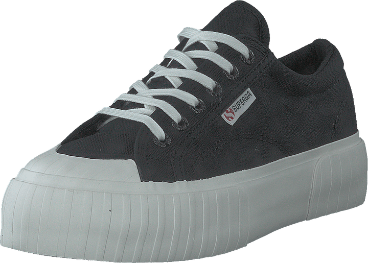 2631 Stripe Platform Blk-wht Avorio