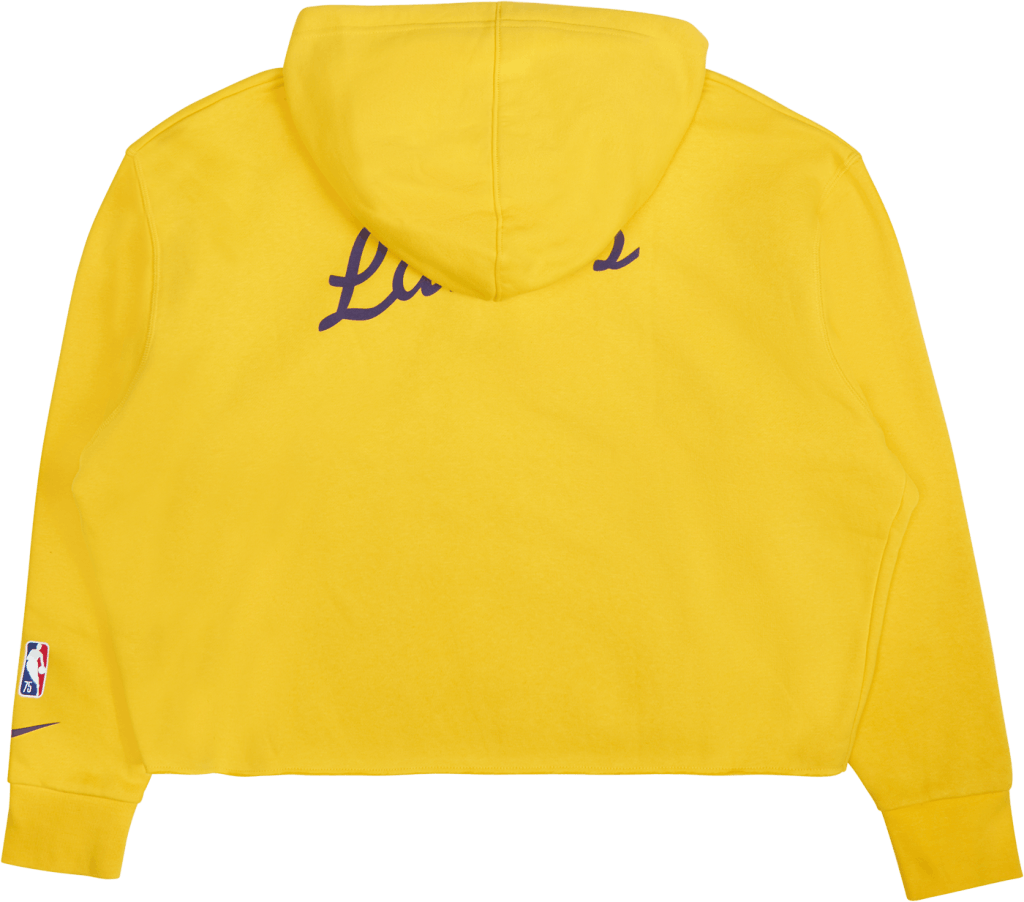 Felpa con cappuccio in pile Lakers Donna