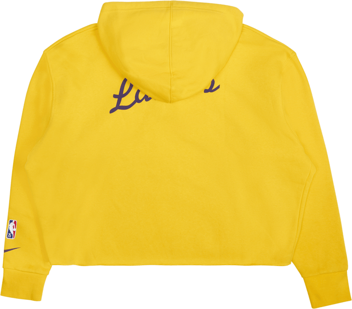 Felpa con cappuccio in pile Lakers Donna