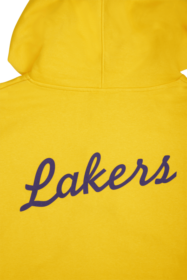 Felpa con cappuccio in pile Lakers Donna