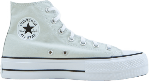 Chuck Taylor All Star Lift Argento chiaro/nero/bianco