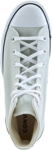 Chuck Taylor All Star Lift Argento chiaro/nero/bianco